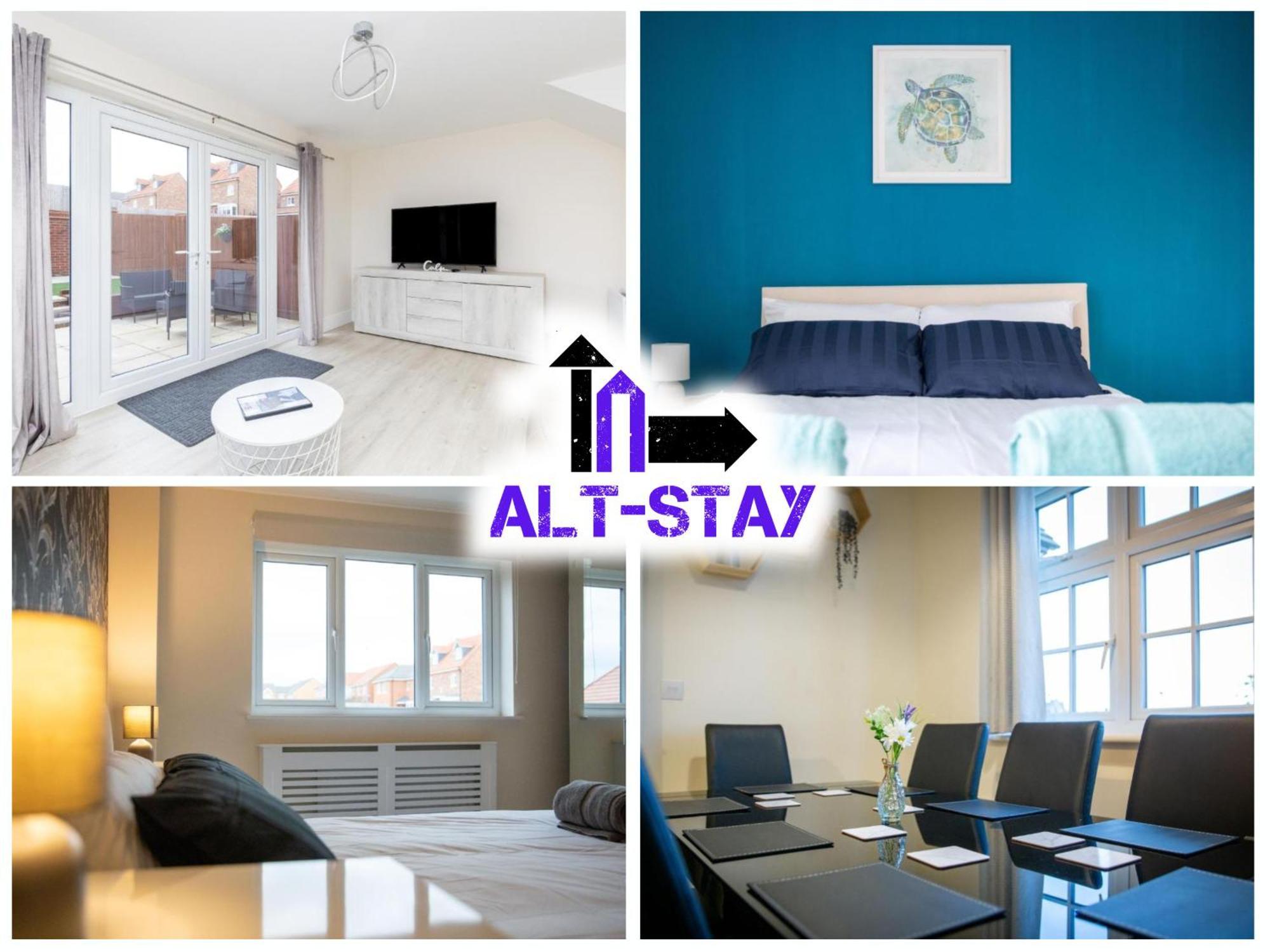 4 Bed 3 Bath - Kirkstall House By Alt-Stay Accommodation - Ideal For Contractors & Remote Workers - Long Stays Welcome Вэйкфильд Экстерьер фото